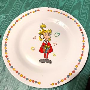 Dr. Seuss’ Cindy Lou Who plate
